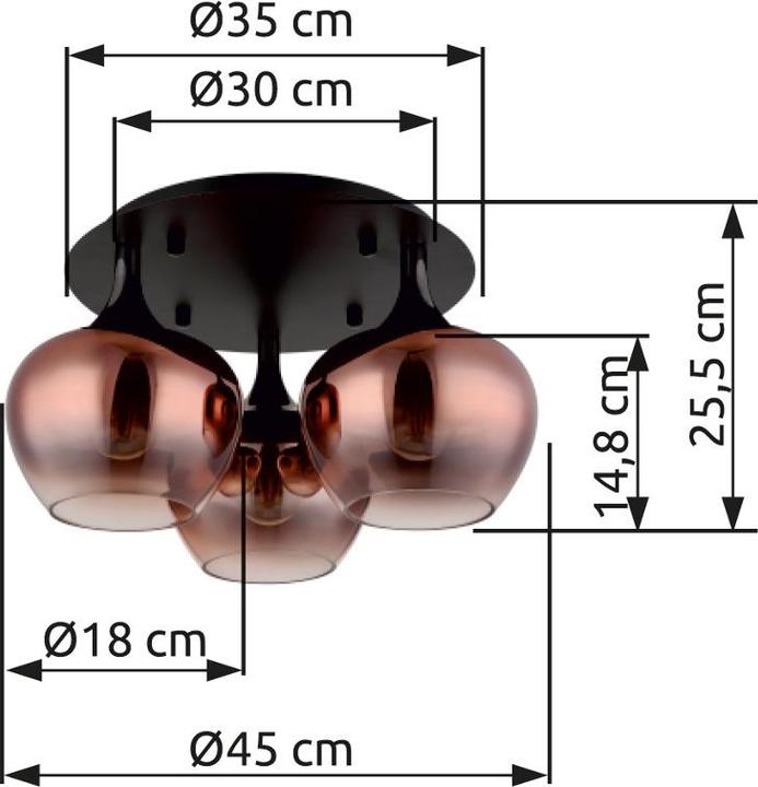 Actual product image Globo Maxy (E27)