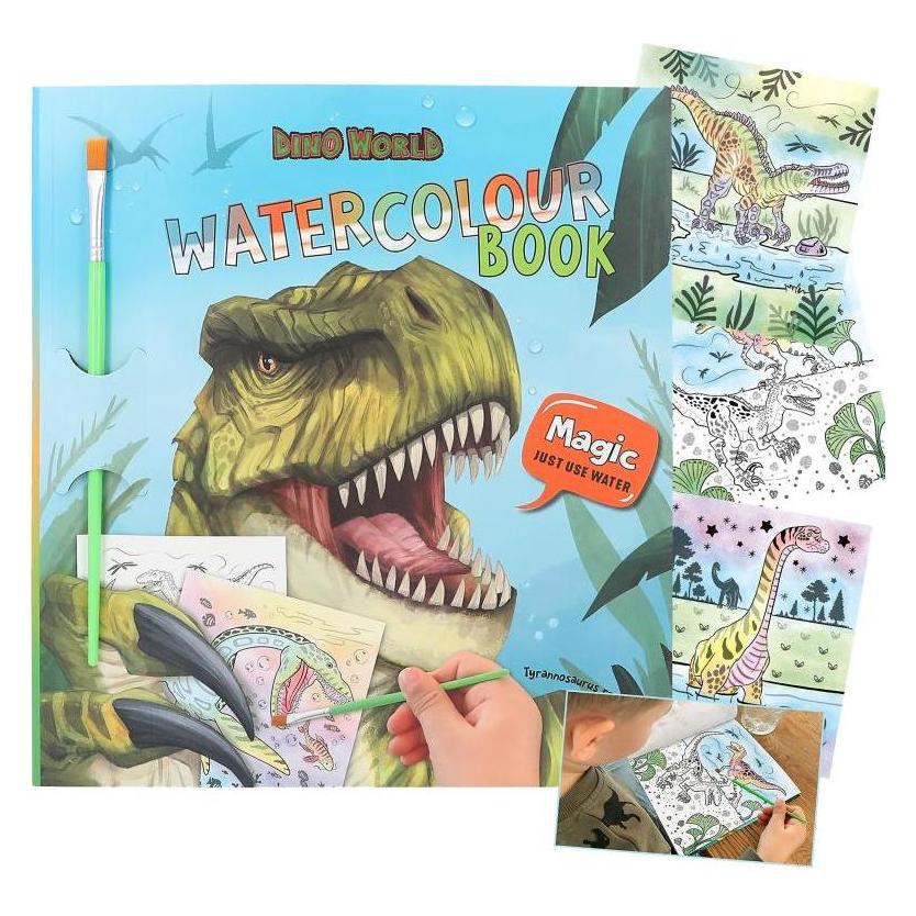 Depesche Dino Wereld - Aquarelboek - 412578