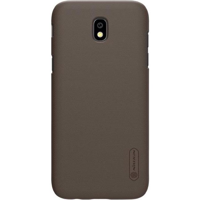 Nillkin Super Frosted Shield Series (Samsung Galaxy A7 (2017)), Smartphone Hülle, Braun