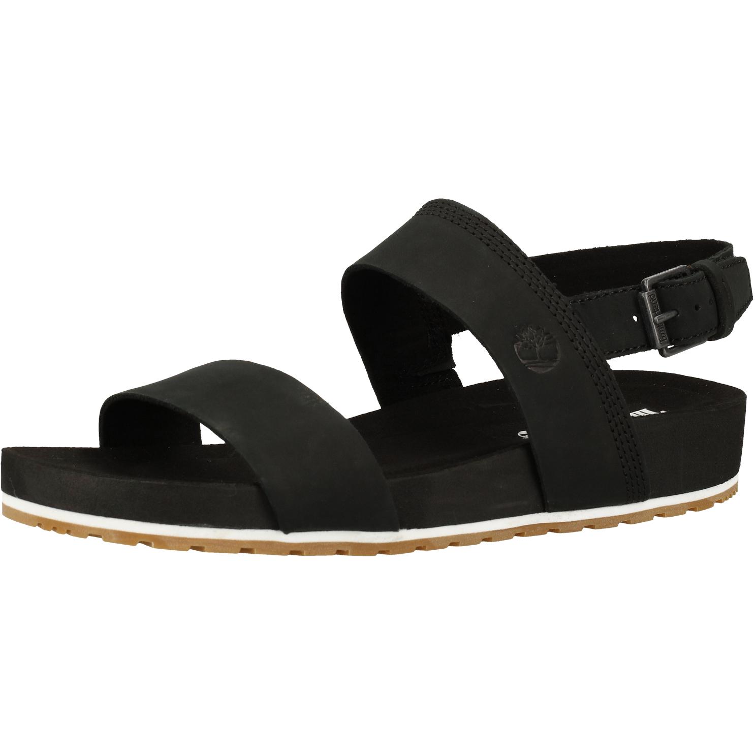 Timberland, Damen, Sandalen, Sandalen, Schwarz, (38)