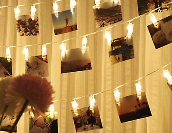 Produktbild Out of the blue LED Lichterkette Fotoleine mit Klammern (1.70 m)