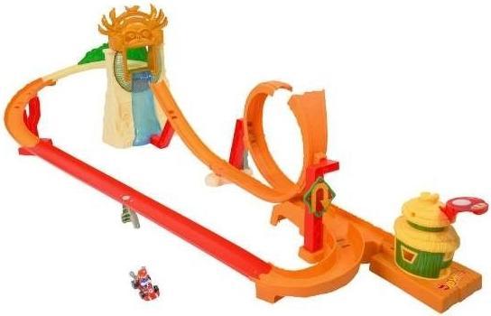 Actual product image Hot Wheels Mario Kart Kong Island Track Set