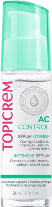 Actual product image Topicrem AC Control Intensive Serum Anti-Blemish Sebum Regulator and Residual Brands 32ml (30 ml)