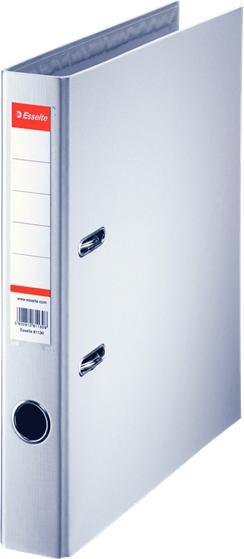 Produktbild Dymo Plastik-Ordner Standard, DIN A4, 50 mm, grau Einband innen und aussen mit PP-Folie kaschiert (A4, 50 mm, 1 Stück)