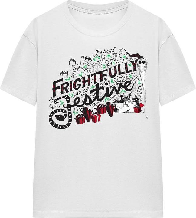 Immagine prodotto The Nightmare Before Christmas Frightfully Festive Holiday Maglietta Donna (XXL)