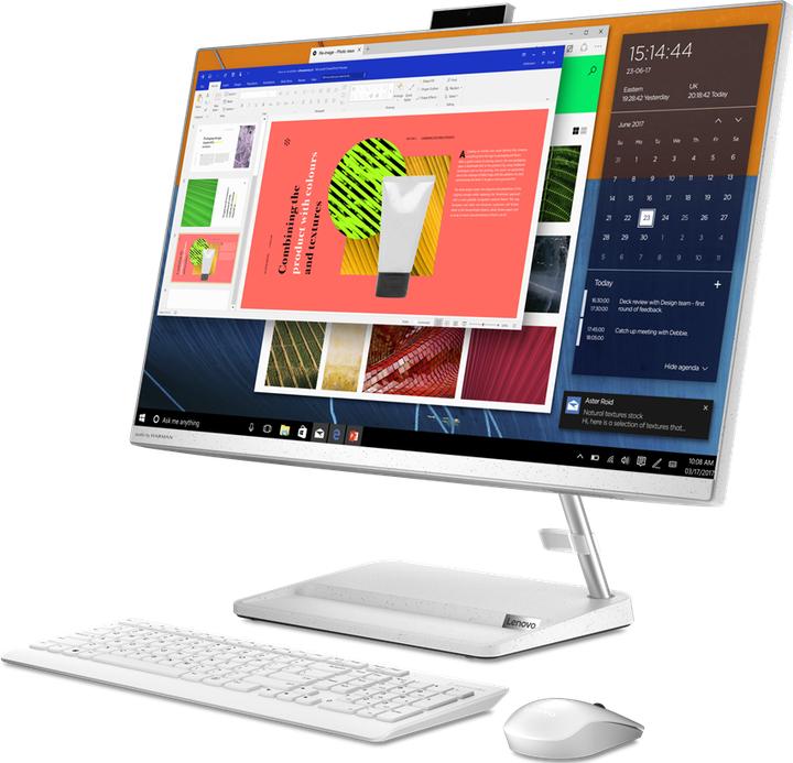 Produktbild Lenovo IdeaCentre AIO 3 (AMD Ryzen 7 5700U, 16 GB, 0.51 TB, AMD Radeon Graphics)