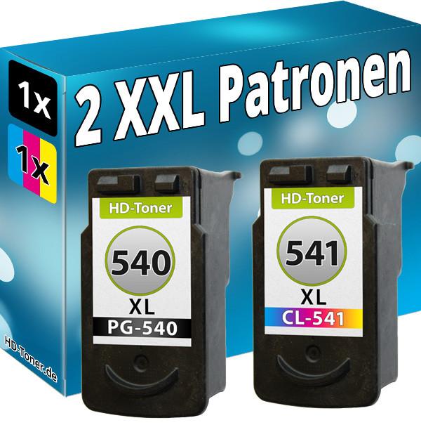 Image du produit Druckfuxx 2x TINTE PATRONEN für CANON PG-540 CL-541 XL MG3550 MG4250 MX370 MG325