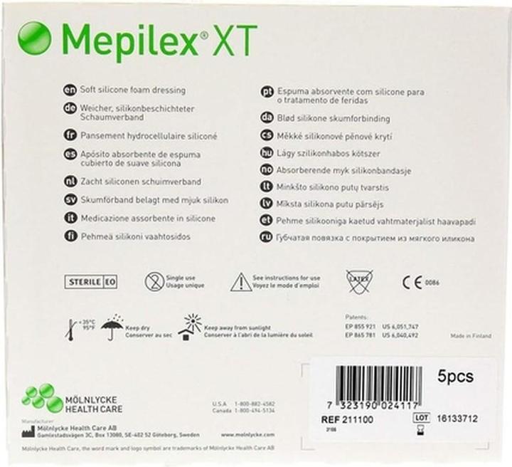 Produktbild Mepilex Safetac XT (5x)