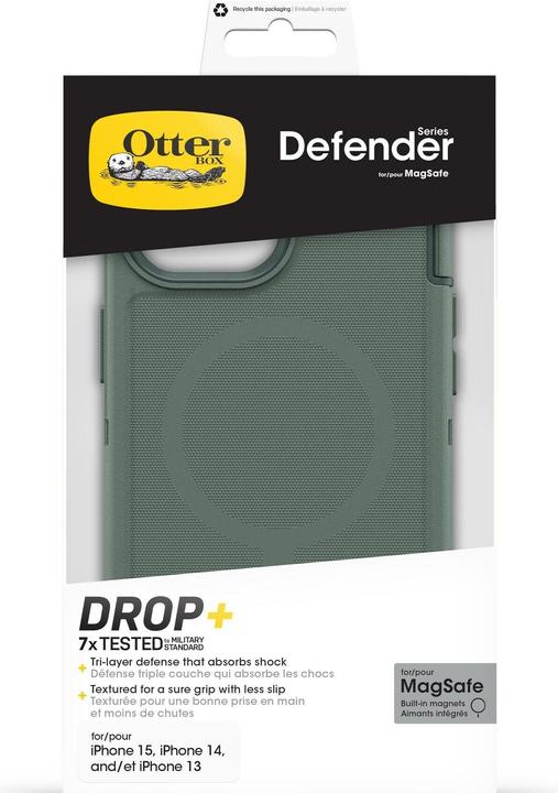 Produktbild OtterBox Defender mit MagSafe (Apple iPhone 16e, Apple iPhone 13, Apple iPhone 14, Apple iPhone 15)