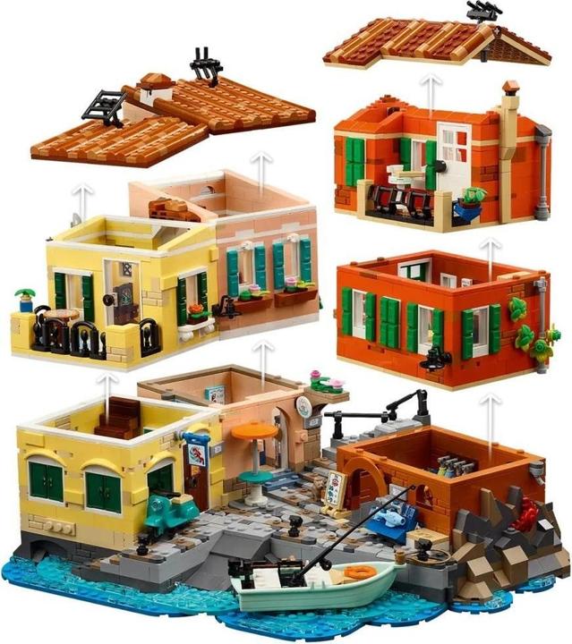 Produktbild LEGO Die Italienische Riviera (21359, LEGO Ideas)