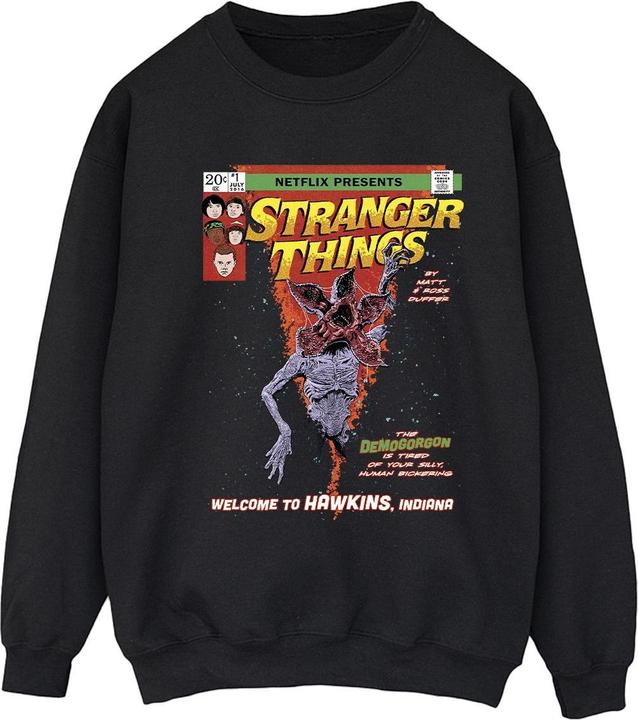 Actual product image Netflix Womens/Ladies Stranger Things Comic Cover Sweatshirt (XL)