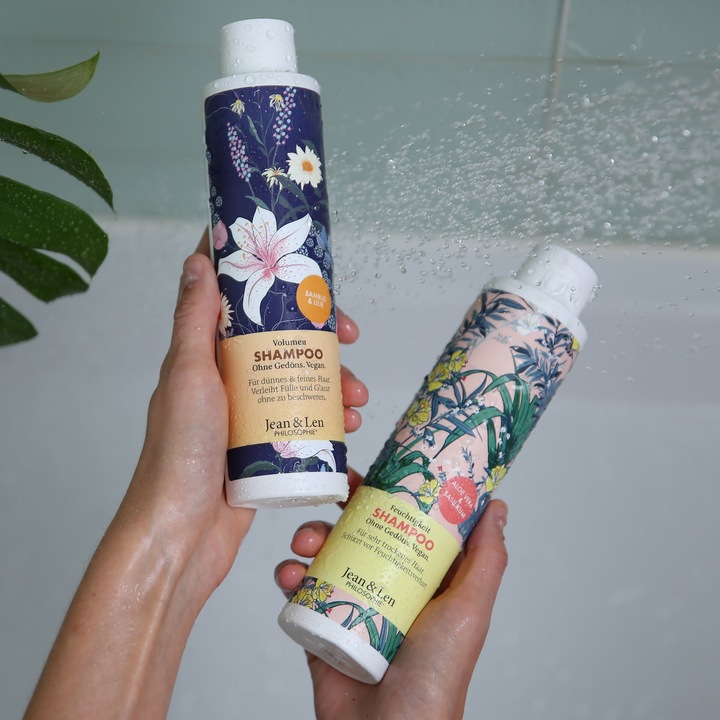 Image du produit Jean & Len Aloe Vera & Basil, Shampooing, 300 ml (300 ml, Shampoing liquide)
