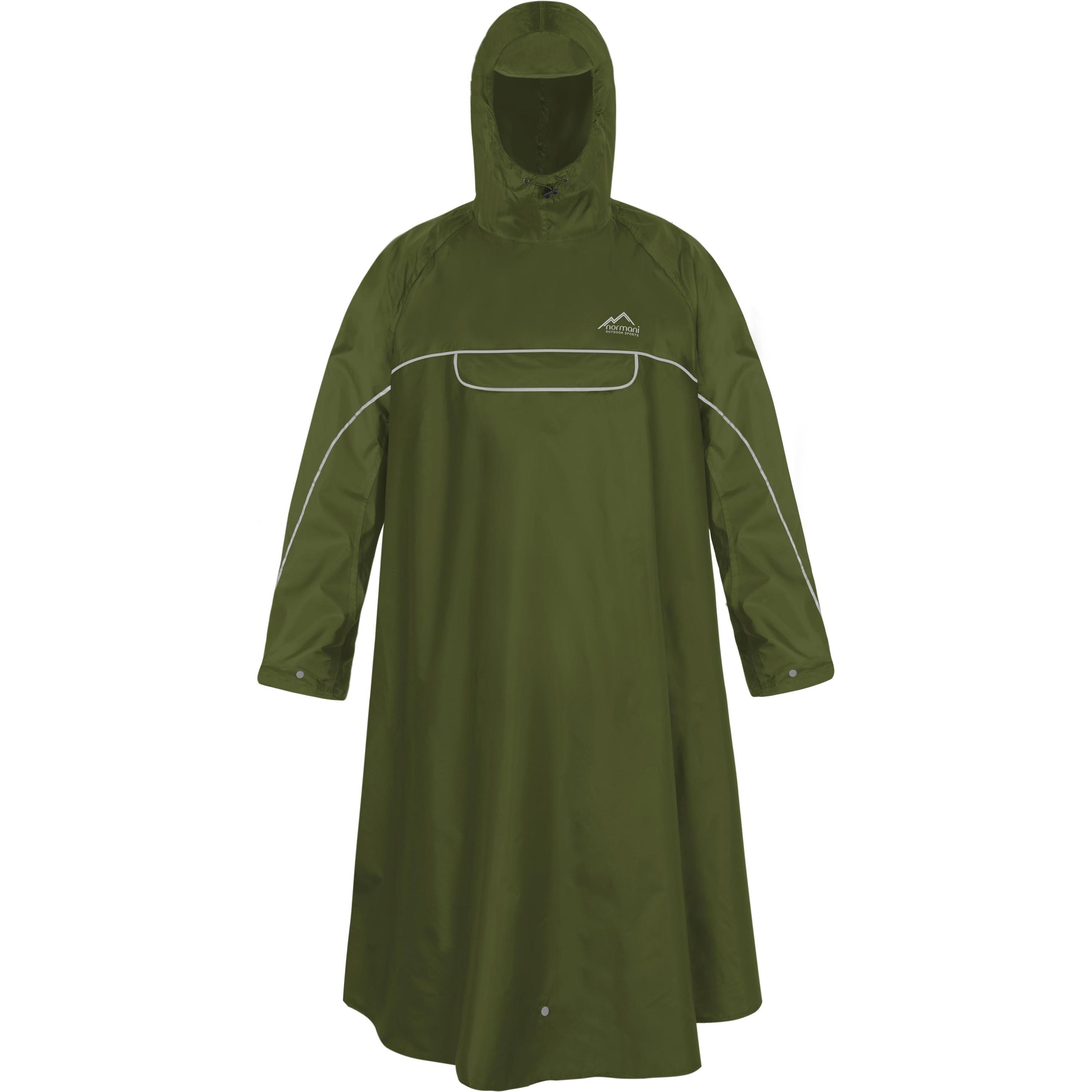 Thumbnail - Normani, Unisex, Jacke, Regenponcho Tutunendo (52, 54), Grün, 52, 54