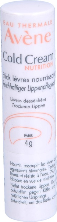 Produktbild Avène Cold Cream Nutrition reichhaltiger Lippenpflegestift (Pflegestift, 4 ml)