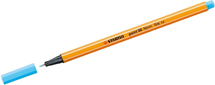 Actual product image STABILO point 88 Fineliner (Neon blue, 1 x)