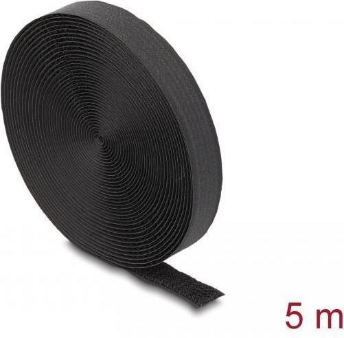 Productafbeelding Delock Klittenband op rol met lus L 5 m x B 20 mm zwart (20 mm)