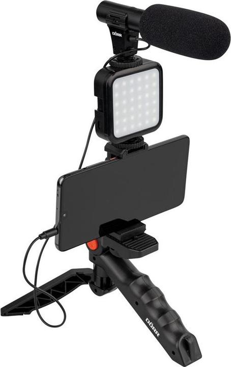Produktbild Dörr Videoleuchte Vlogging Kit mit Mikrofon VL-5 (Videoleuchte)
