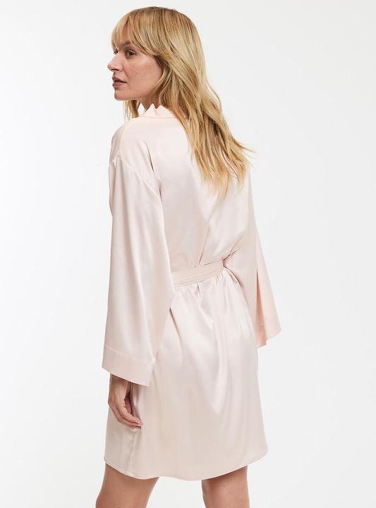 Produktbild La Redoute Collections Kurzer Kimono aus Satin (L)