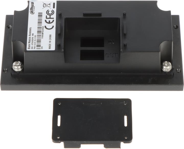 Actual product image Dahua DHI-VTO4202FB-MN - Empty module - Black (Mounting kit)