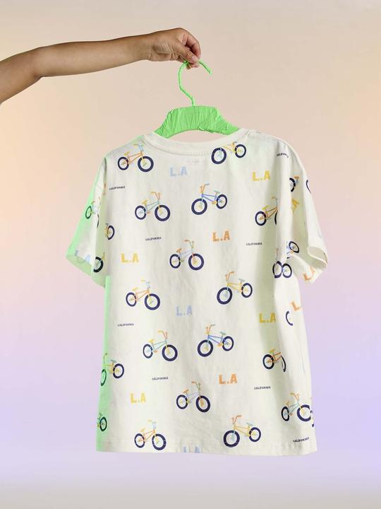 Actual product image Vertbaudet Bedrucktes Jungen T-Shirt mit Recycling-Baumwolle (128)