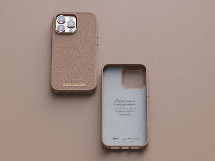 Produktbild Njord Hard-Cover Tonal Case Pink Sand (Apple iPhone 14 Pro Max)