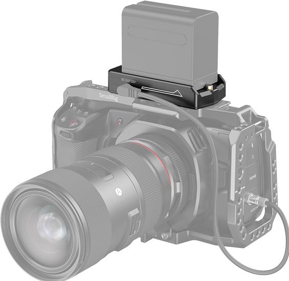 Image du produit SmallRig 3018 NP F Plaque d'adaptateur de batterie Lite (Couvercle de batterie)