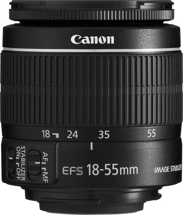 Canon EF-S 18-55mm f/3.5-5.6 IS II - Zoomlens (Canon EF-S, APS-C / DX)