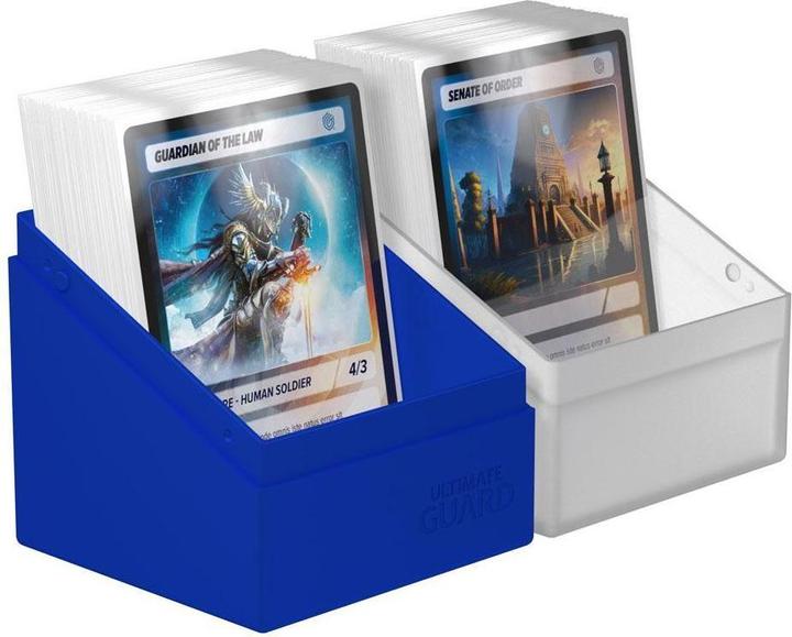 Produktbild Ultimate Guard Boulder Deck Case 100+ SYNERGY Blau/Weiss