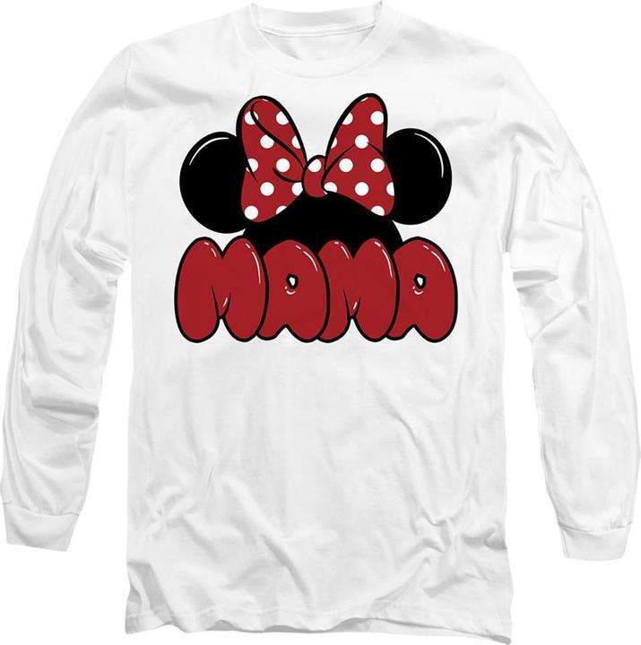 Actual product image Disney Unisex Adult Ears For Mama Minnie Mouse Mothers Day T-Shirt (XL)