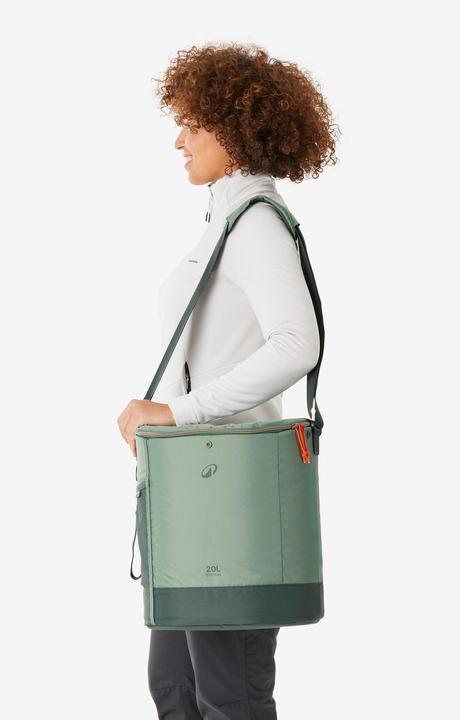 Actual product image Quechua Flexible 20 litre cool box - for camping (20 l)