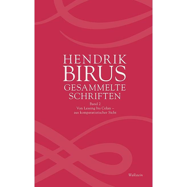 Gesammelte Schriften, Fachbücher von Hendrik Birus