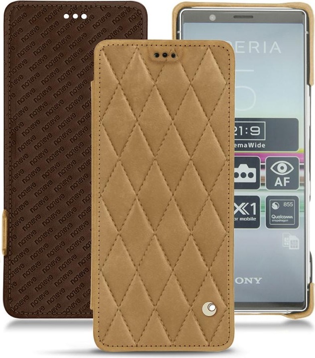 Actual product image Noreve Leather case horizontal (Sony Xperia 5)
