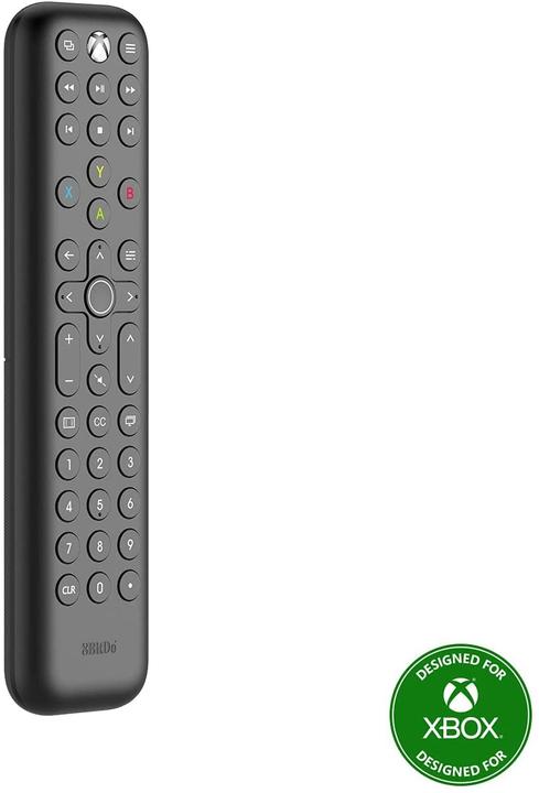 Image du produit 8bitdo Media Remote for Xbox (Long Edition, Infrared) 85FA (Télécommande spécifique à l'appareil, Infrarouge)