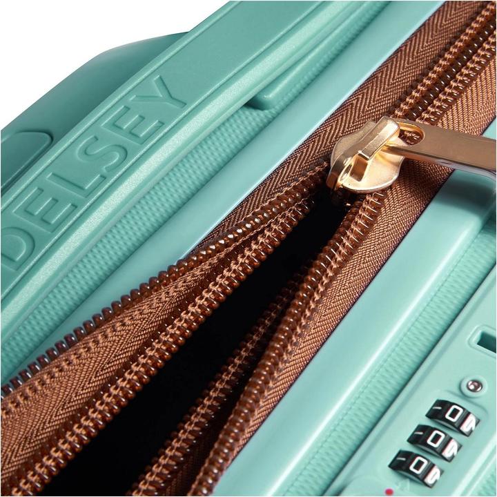 Actual product image Delsey Freestyle 4 Wheel Trolley Large 76 cm Almond Green (104 l)