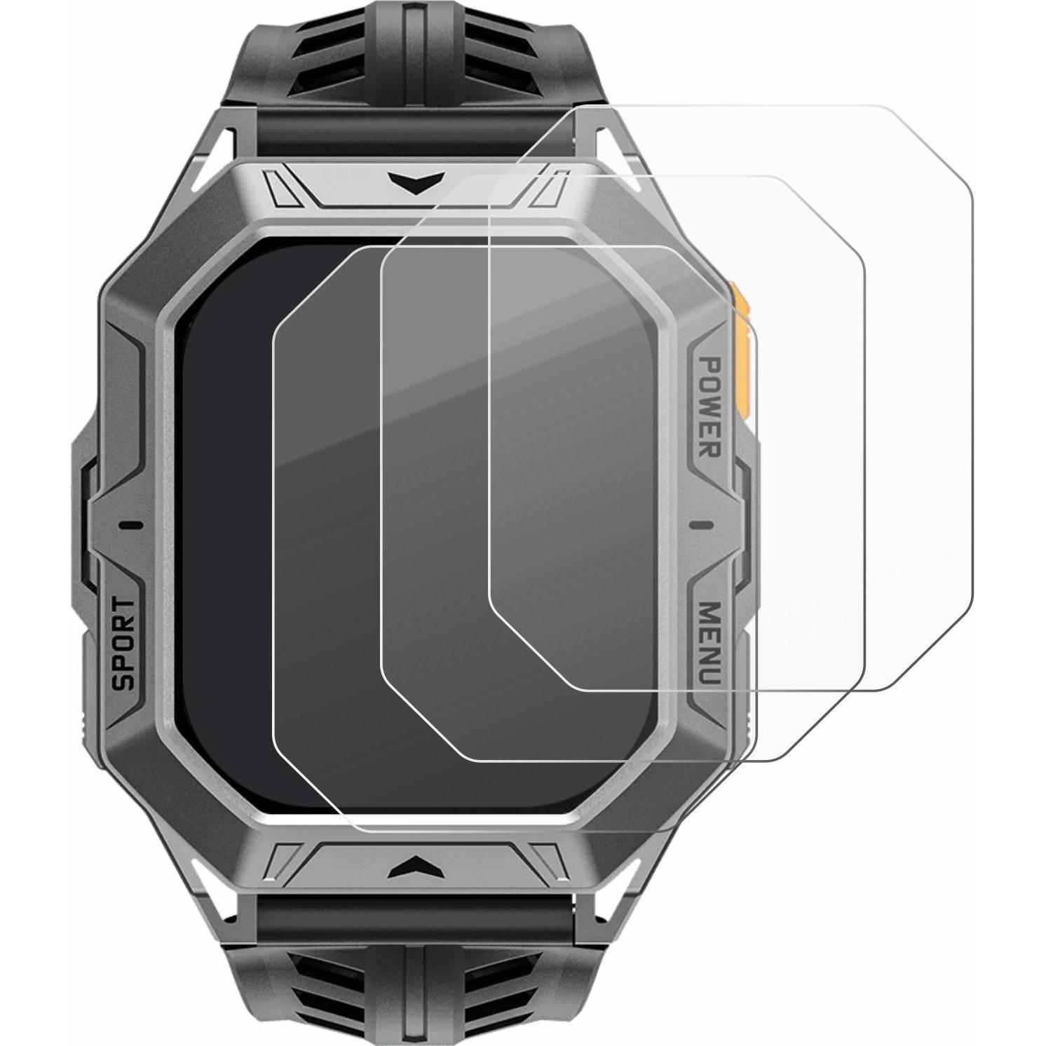 Thumbnail - BROTECT Schutzglas Schutzfolie Displayschutz Display Schutz Glas Folie klar, Smartwatch Schutzfolie, Transparent