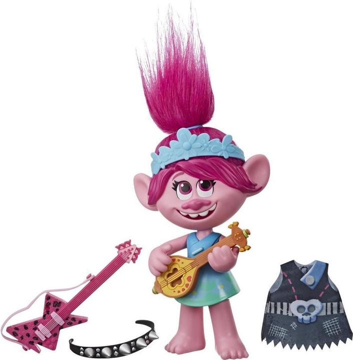 Produktbild Hasbro Trolls World Tour: Pop-to-Rock Poppy Singing Doll /E9411