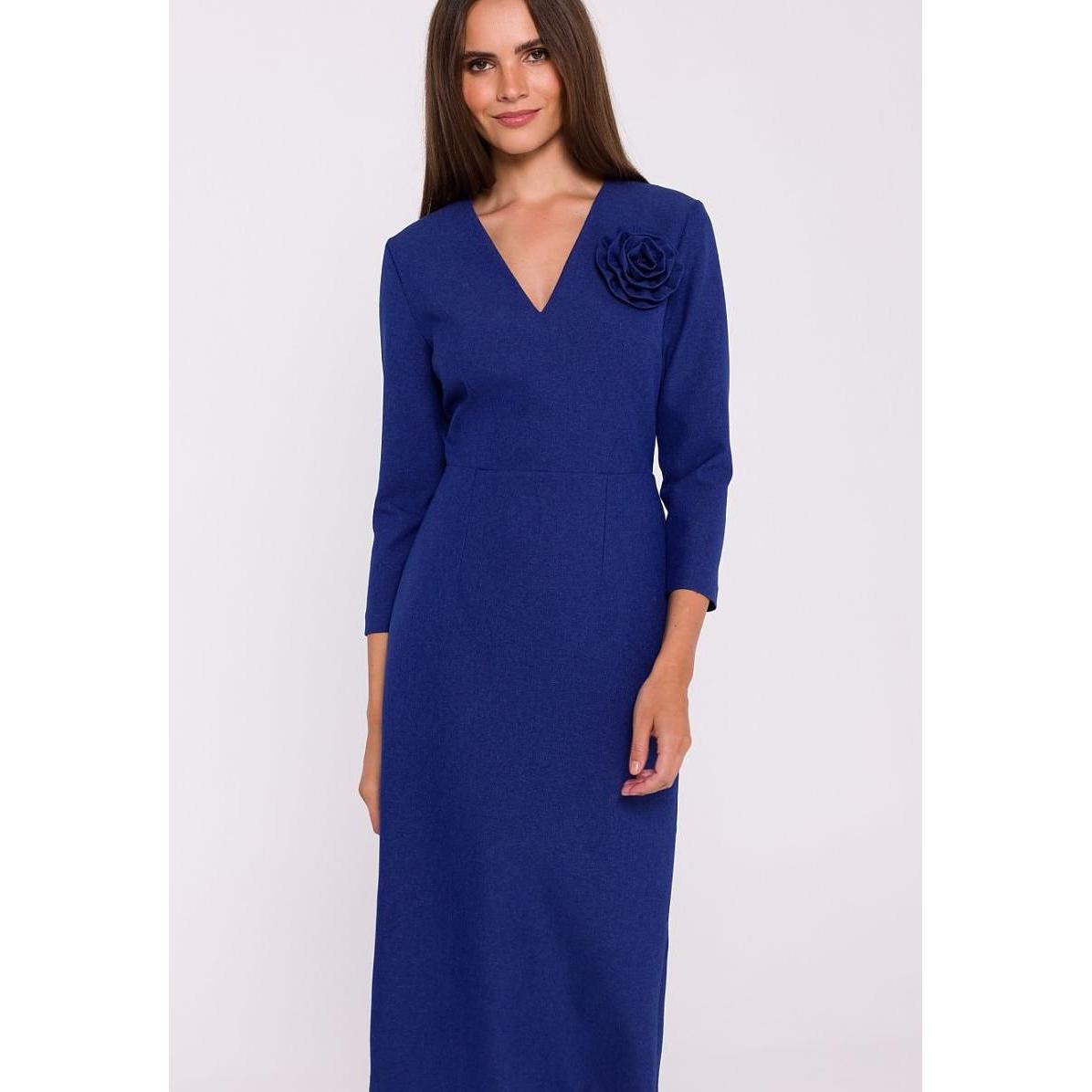 Stylove, Damen, Kleider, Alltagskleid, Blau, (M)