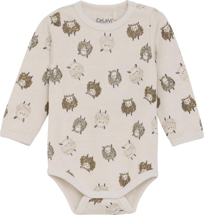 Actual product image CeLaVi Woll/Bambus Body Savannah Tan (80)