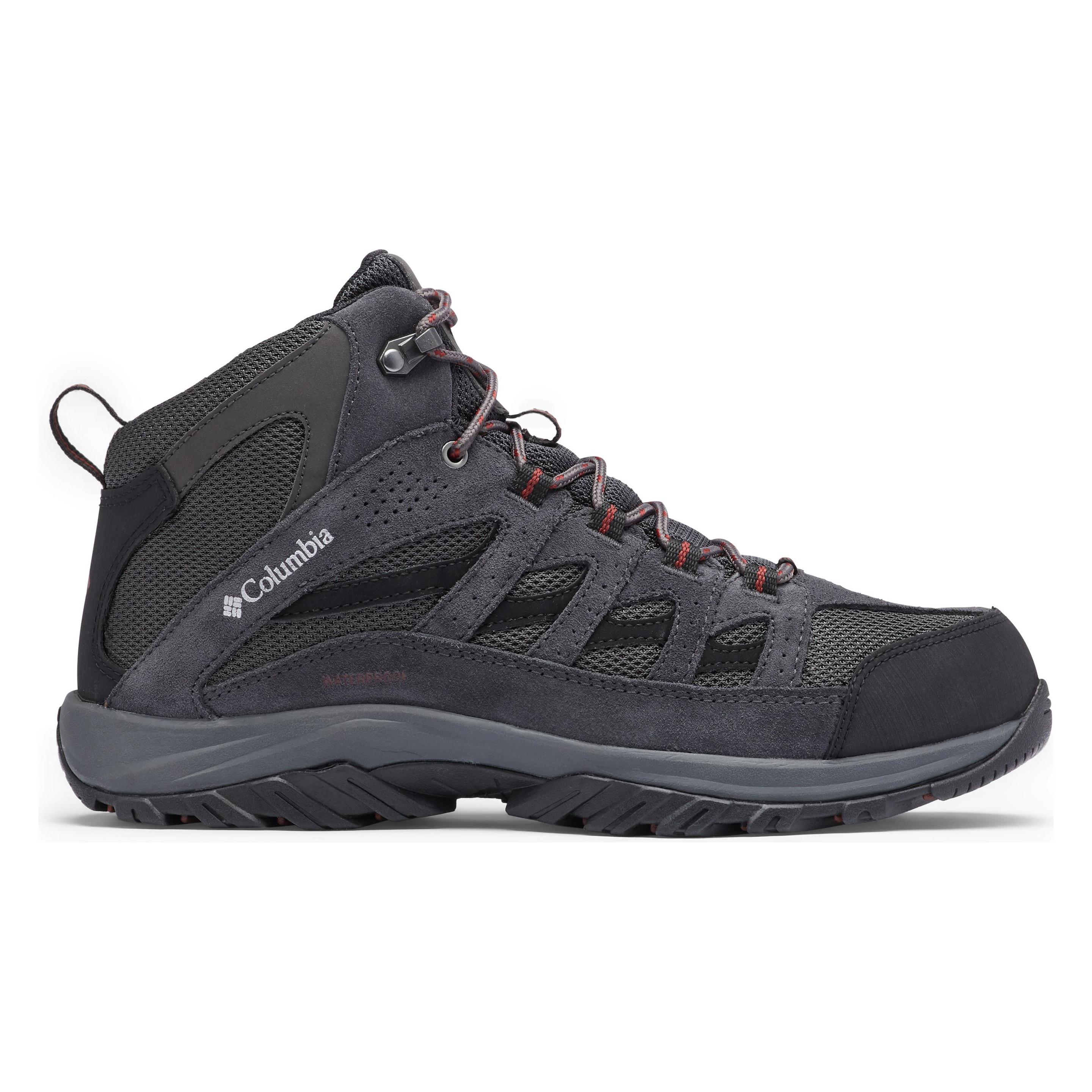 Columbia, Herren, Wanderschuhe, Crestwoodâ„¢ Mid Waterproof Heren Wandelschoenen - Grey (44), Grau