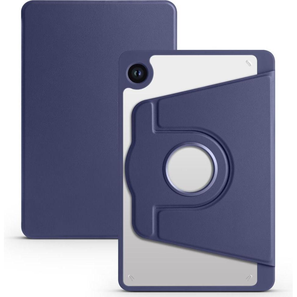 Cover-Discount Galaxy Tab A9 - 360-Grad Hülle dunkelblau (Galaxy Tab A9), Tablet Hülle, Blau