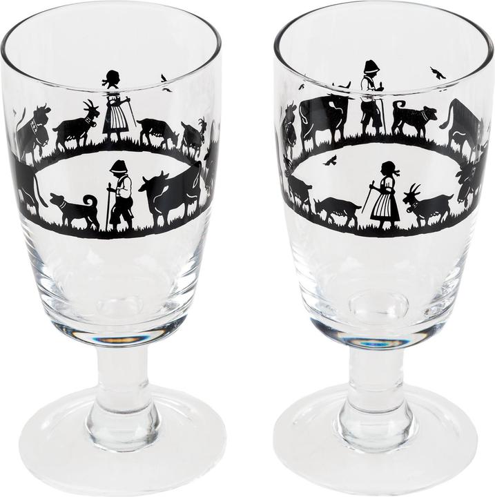 Angela Bruderer Kaffeegläser «Scherenschnitt»