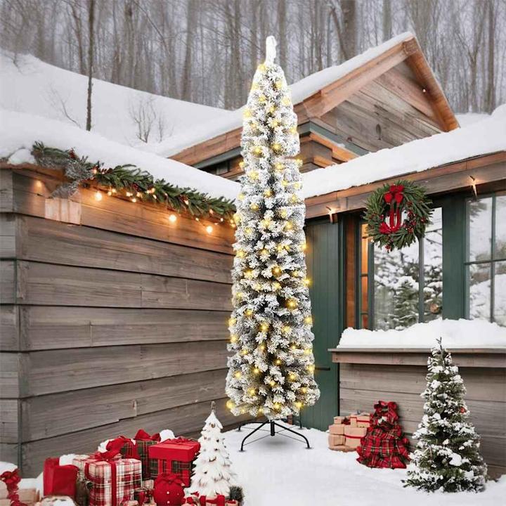 Actual product image vidaXL Slim Christmas tree (240 cm)