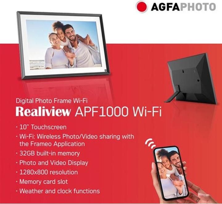 Produktbild AGFAPHOTO APF1000WIFI (10", 1280 x 800 Pixel)