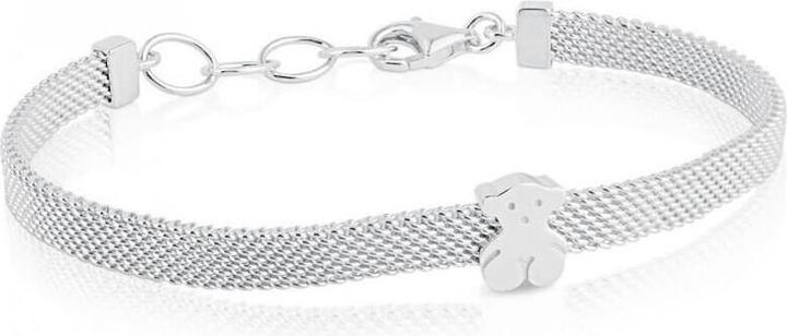 Actual product image Tous Silver teddy bear bracelet 011900410