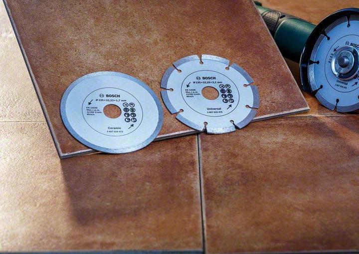 Produktbild Bosch Zubehör Diamanttrennscheiben für Fliesen und Baumaterial, 2er-Pack