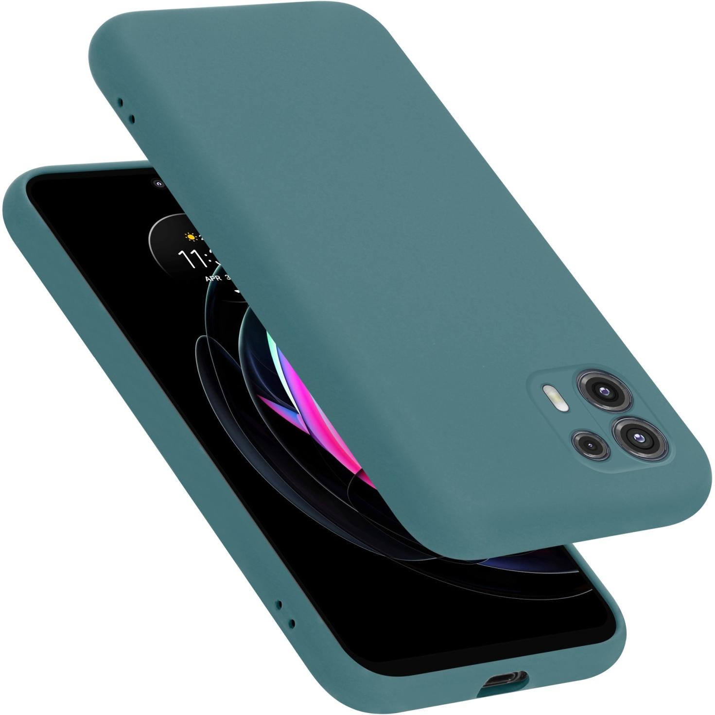 Cadorabo TPU Liquid Silicone Case Hülle für Motorola EDGE 20 LITE / FUSION (Motorola Edge 20 Lite), Smartphone Hülle, Gr...