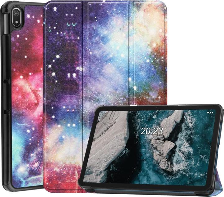 Actual product image Cover-Discount Nokia T20 - Tri-fold Smart Case Universe (Nokia T20)