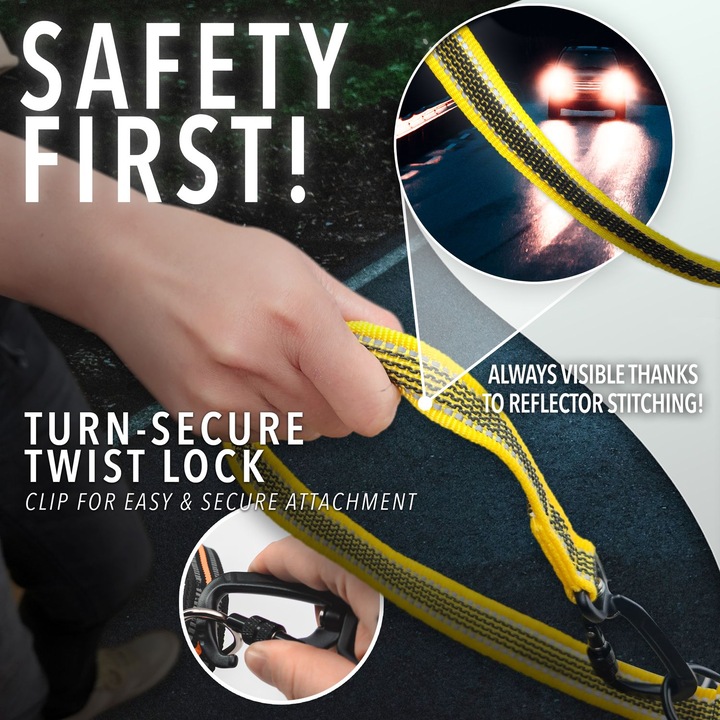 Actual product image Bluzelle Double line (XL, Dog, Walks)