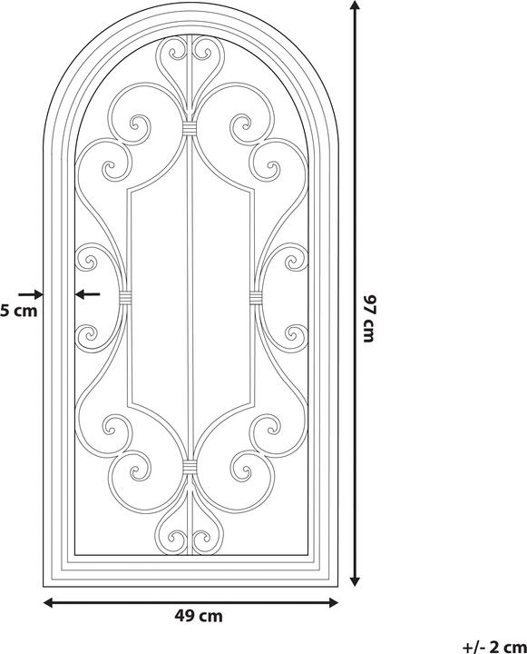 Produktbild Beliani Campel (49 x 97 cm)