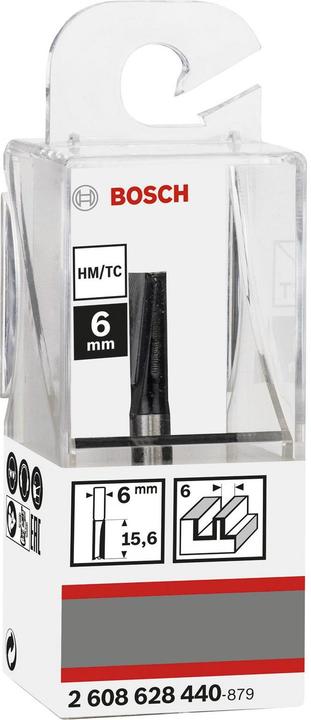 Actual product image Bosch Professional Zubehör Grooving cutter, 6 mm, D1 6 mm, L 15.6 mm, G 48 mm